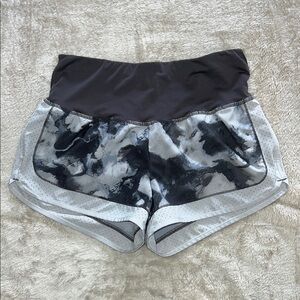 Champion Black and‎ Gray Athletic Shorts with Camo Pattern